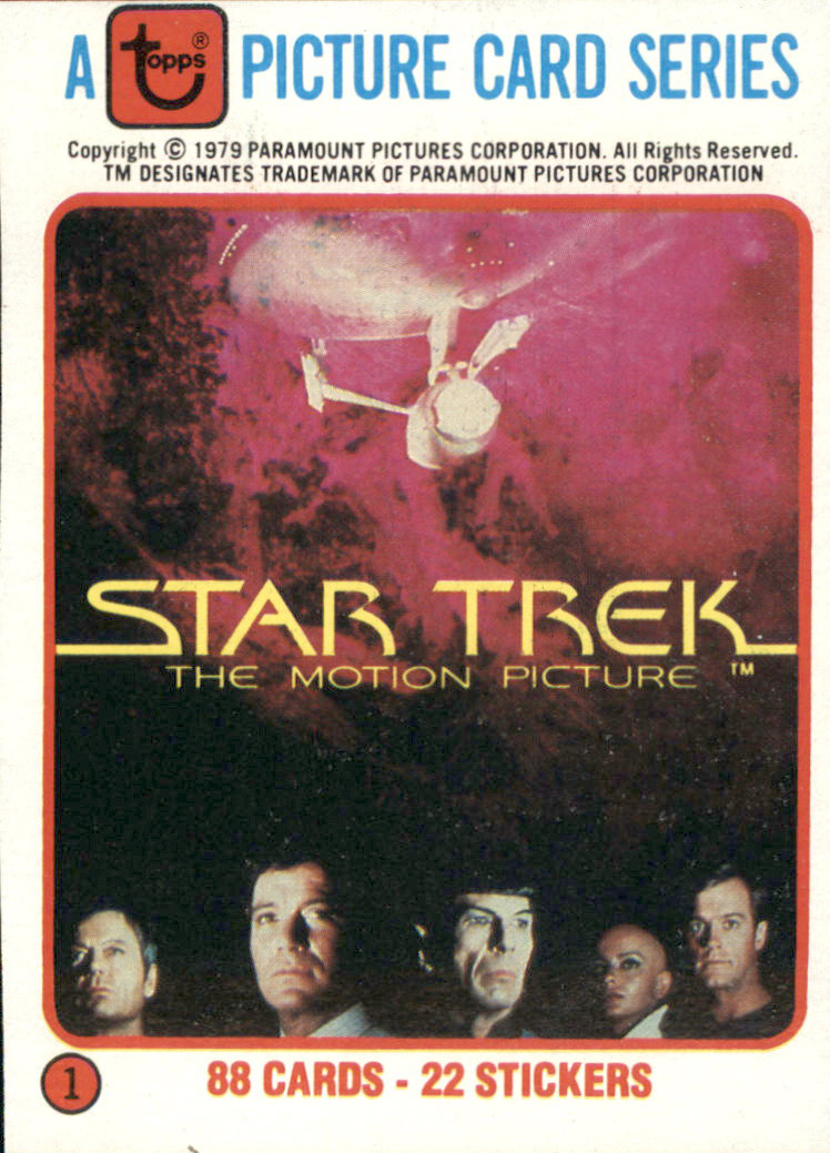 1979 TOPPS STAR TREK THE MOTION PICTURE ASSORTED SINGLES U-PICK