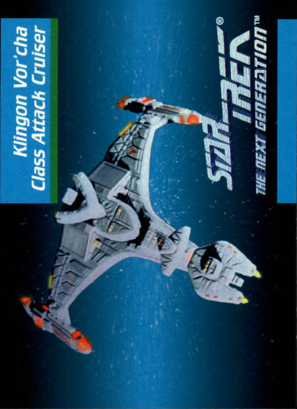1992 SkyBox Star Trek The Next Generation #33 Klingon Vor'Cha Class Attack Cruiser