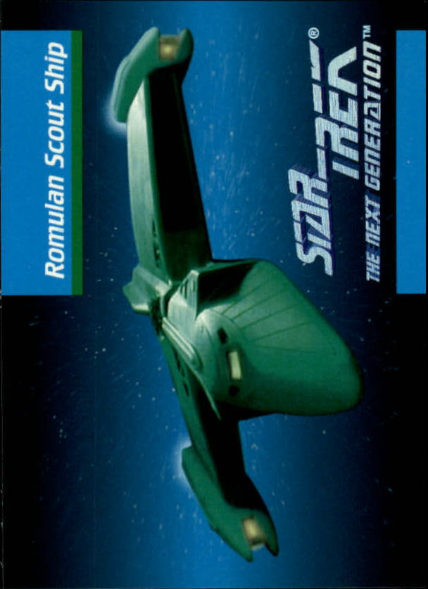 1992 SkyBox Star Trek The Next Generation #35 Romulan Scout Ship