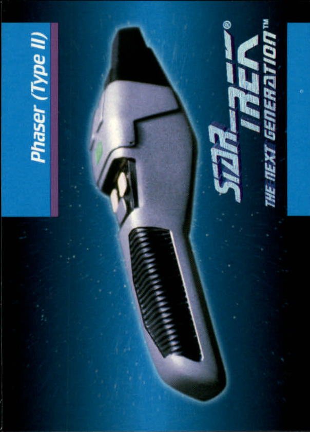 1992 SkyBox Star Trek The Next Generation #67 Phaser Type II