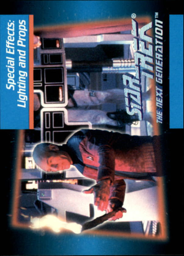1992 SkyBox Star Trek The Next Generation #88 Special Effects: Lighting & Props