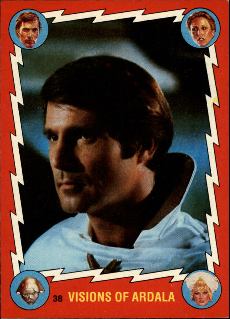1979 Topps Buck Rogers #38 Visions of Ardala