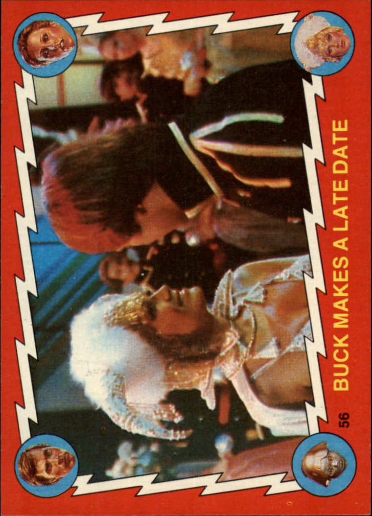 1979 Topps Buck Rogers #56 Buck Makes a Late Date