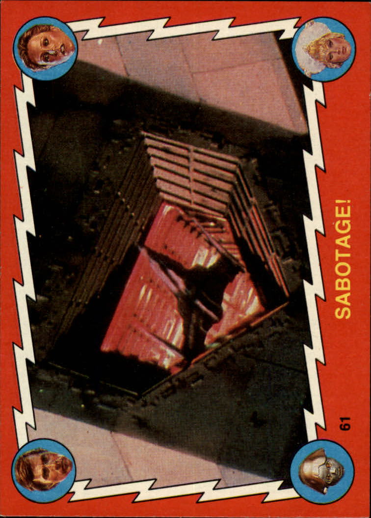 1979 Topps Buck Rogers #61 Sabotage