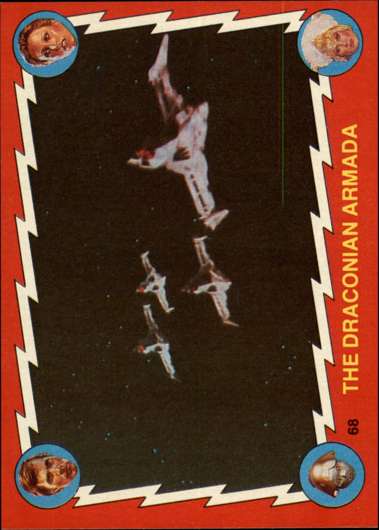 1979 Topps Buck Rogers #68 The Draconian Armada