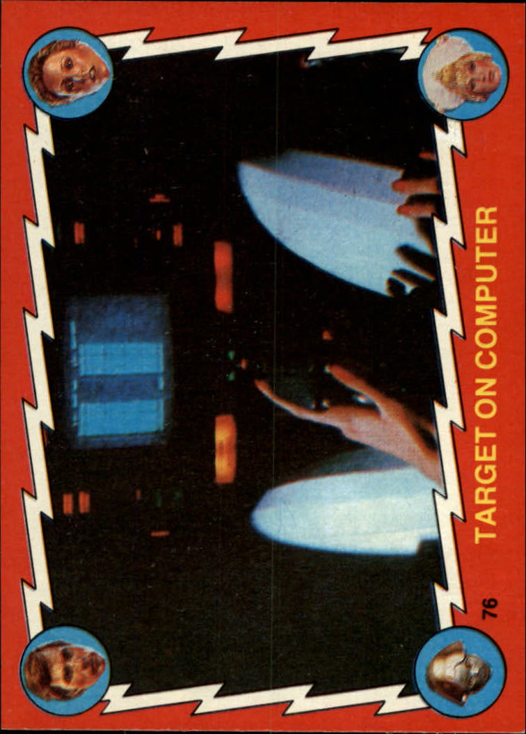 1979 Topps Buck Rogers #76 Target on Computer