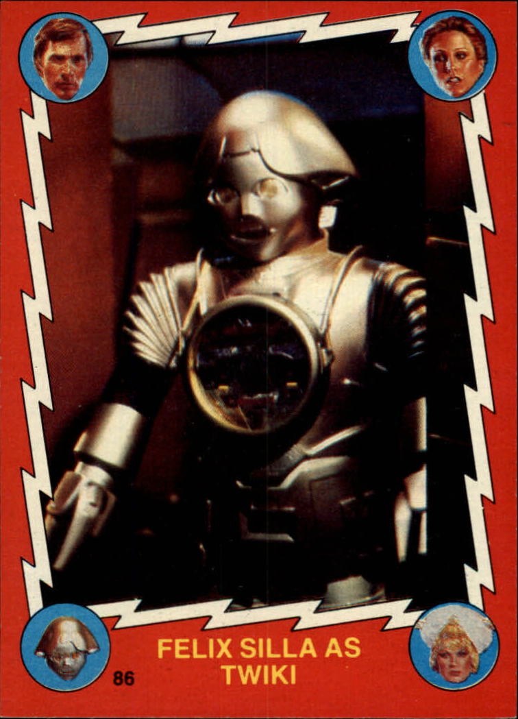 1979 Topps Buck Rogers #86 Felix Silla as Twiki