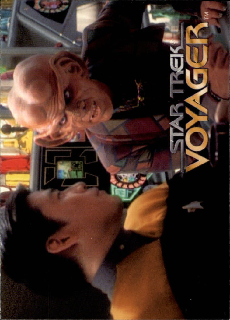 1995 SkyBox Star Trek Voyager Series 1 #9 About Ferengi