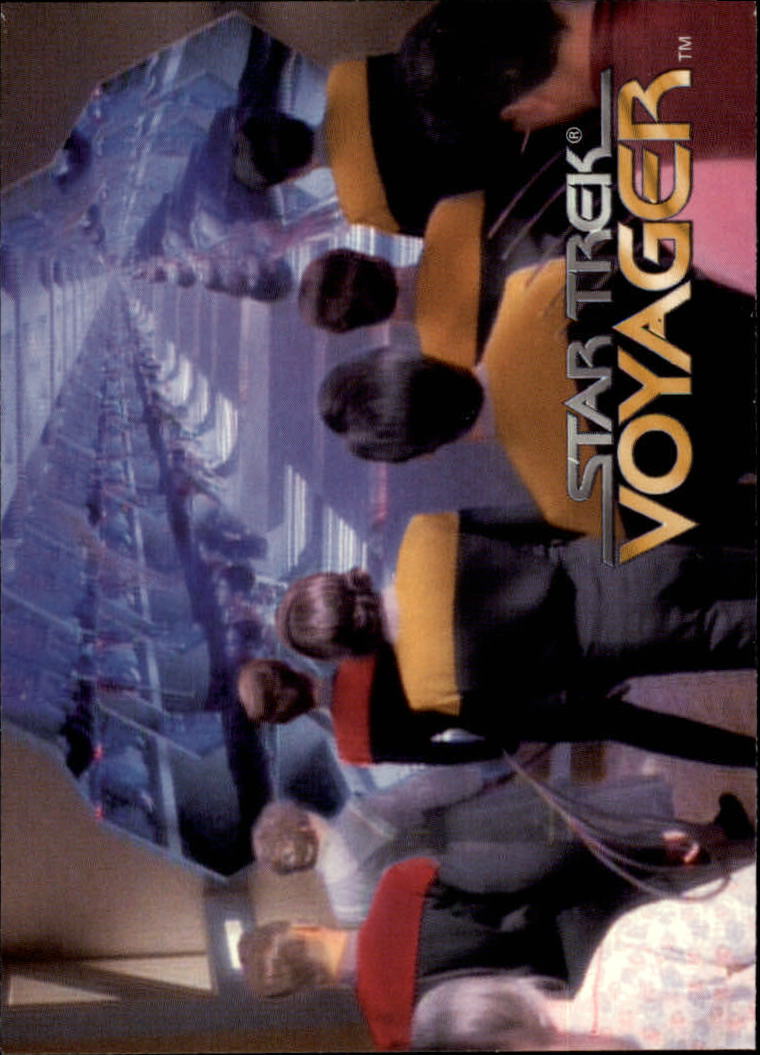 1995 SkyBox Star Trek Voyager Series 1 #30 Behind the Barn