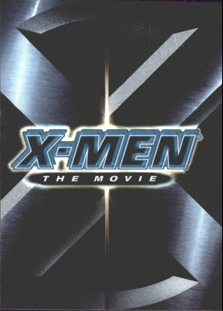2000 Topps X-Men Movie #1 X-Men The Movie