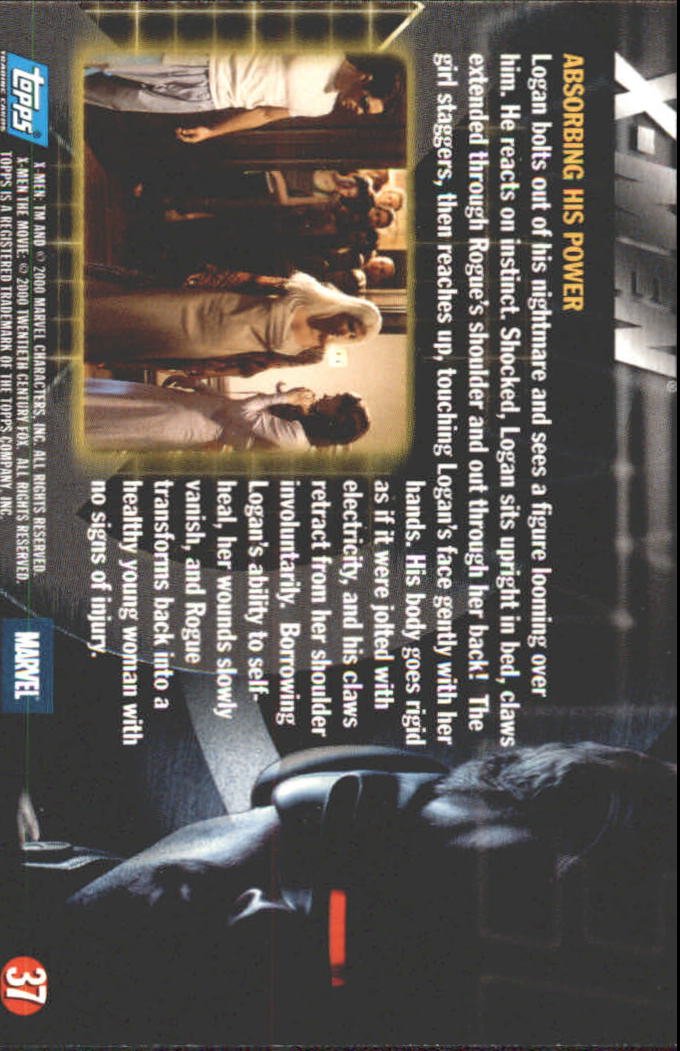 B6363- 2000 Topps X-Men Movie Card #s 1-72 -You Pick- 15+ FREE US SHIP - Picture 55 of 117