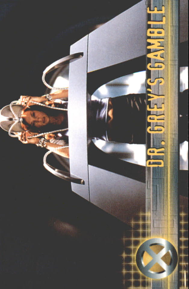2000 Topps X-Men Movie #52 Dr. Grey's Gamble