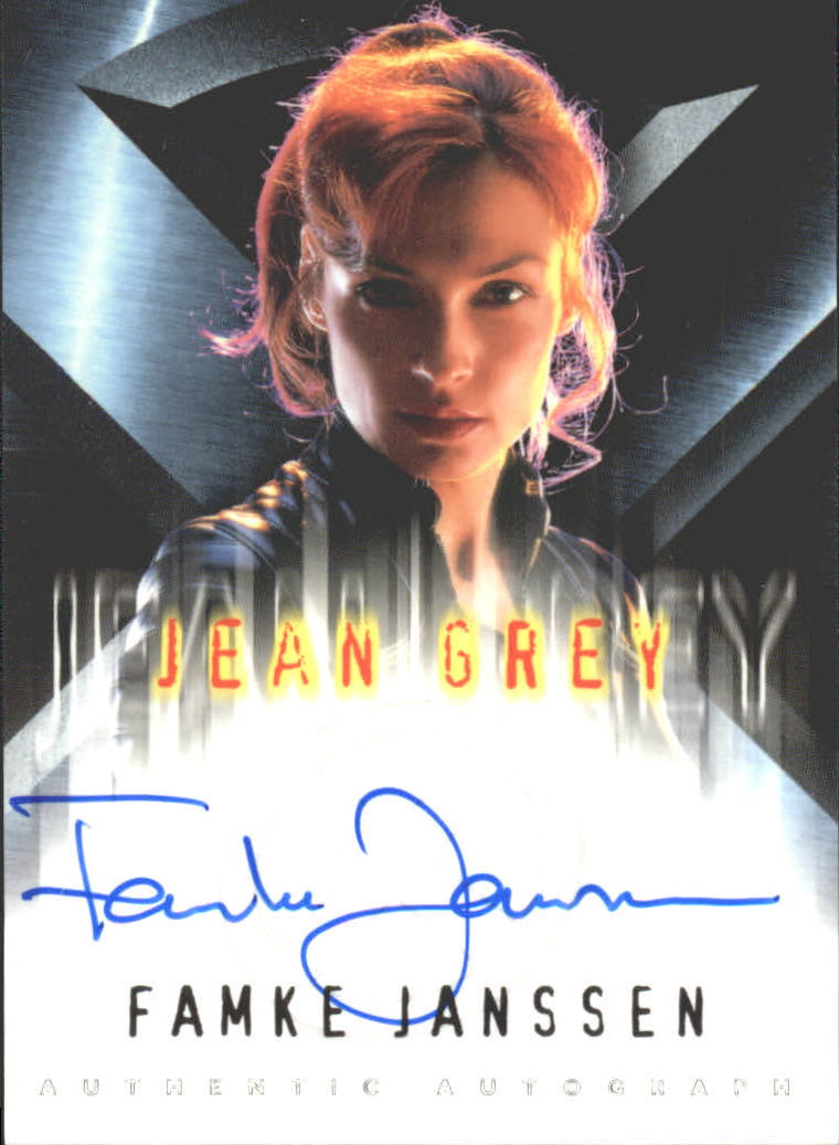 2000 Topps X-Men Movie Autographs #NNO Famke Janssen