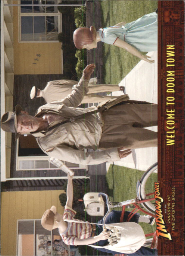 2008 Topps Indiana Jones and the Kingdom of the Crystal Skull #25 Welcome to Doom Town