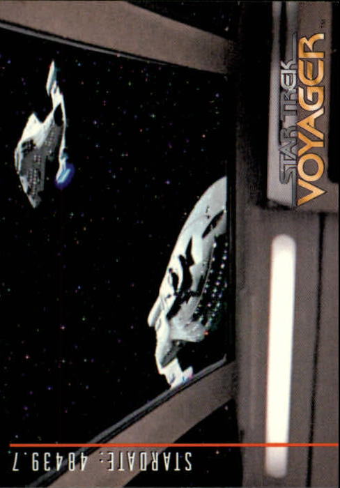 1995 SkyBox Star Trek Voyager Series 2 #18 Parallax