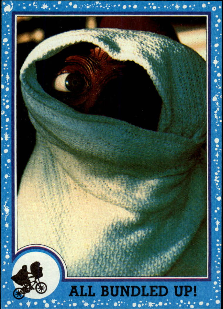 1982 Topps E.T. #61 All Bundled Up