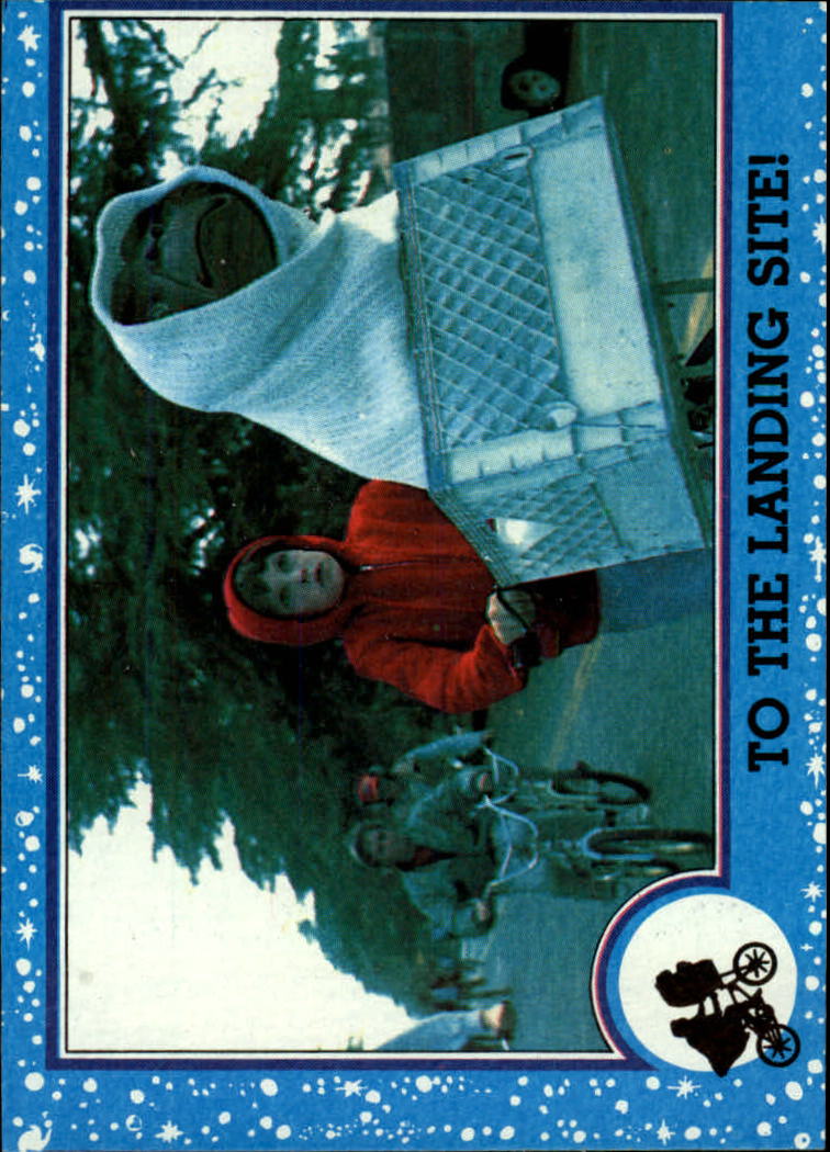 1982 Topps E.T. #64 To the Landing Site