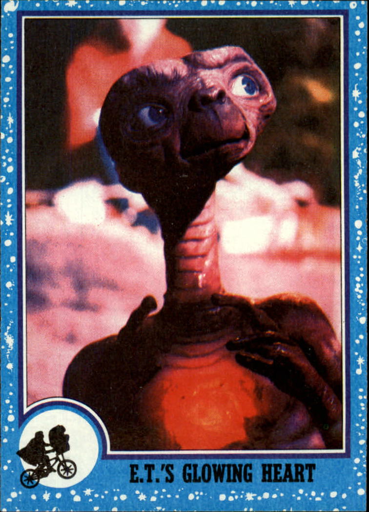 1982 Topps E.T. #68 E.T.'s Glowing Heart