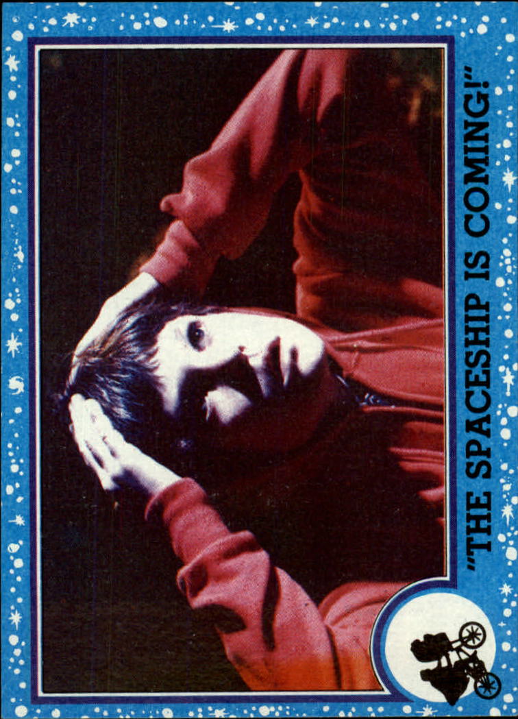 1982 Topps E.T. #70 The Spaceship Is Coming