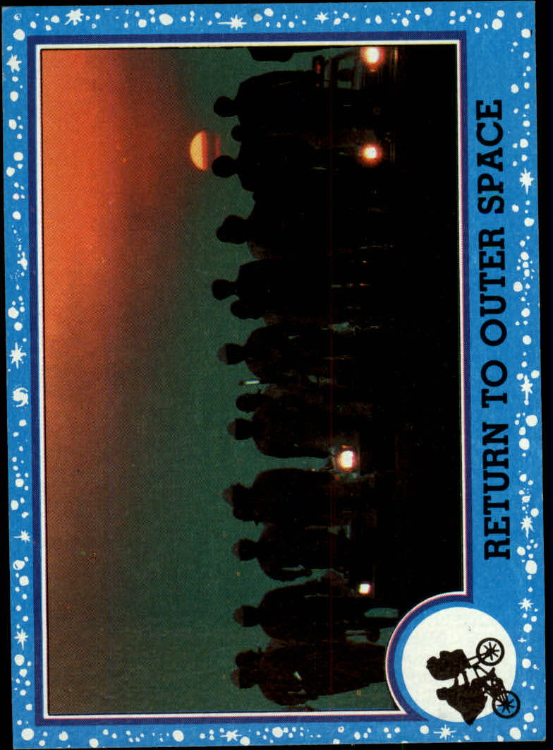 1982 Topps E.T. #81 Return To Outer Space