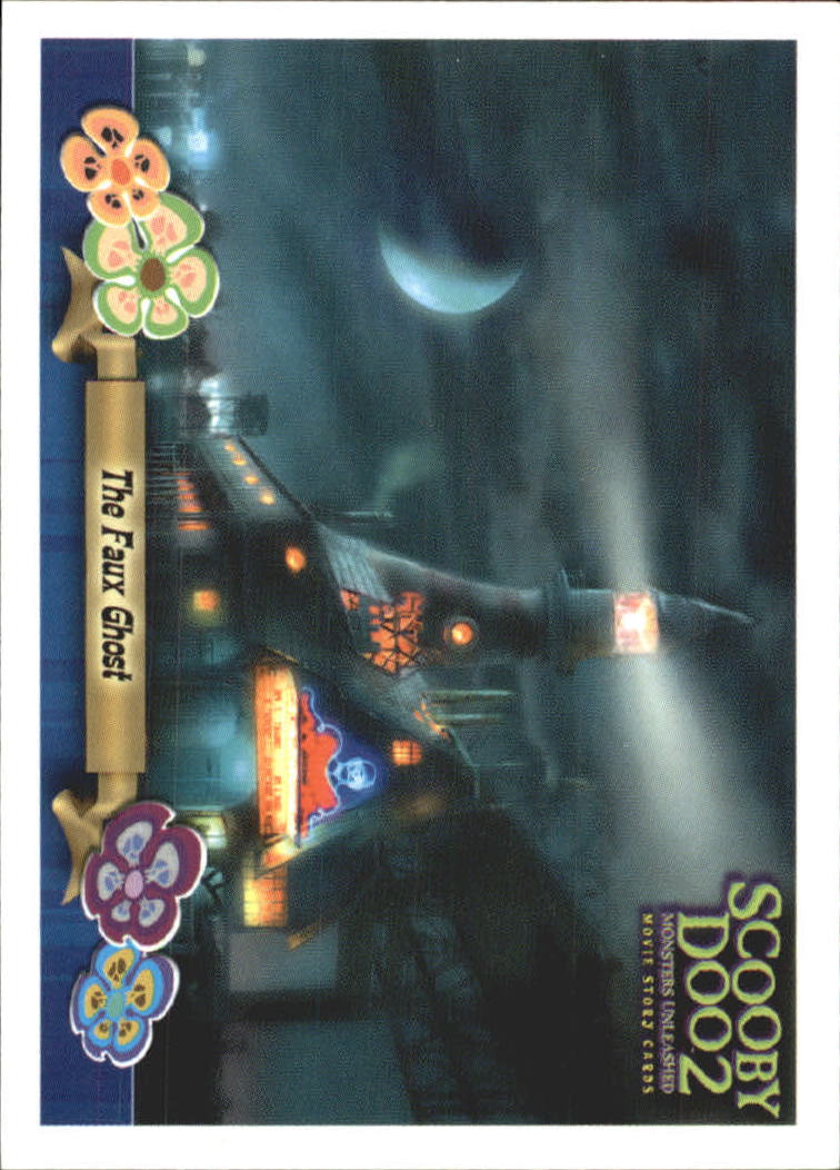 2004 Inkworks Scooby Doo 2 Monsters Unleashed #71 The Faux Ghost - NM-MT