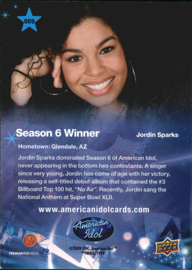 American Idol Season Eight (2009 Upper Deck) "Main Set" Cards - Picture 19 of 90