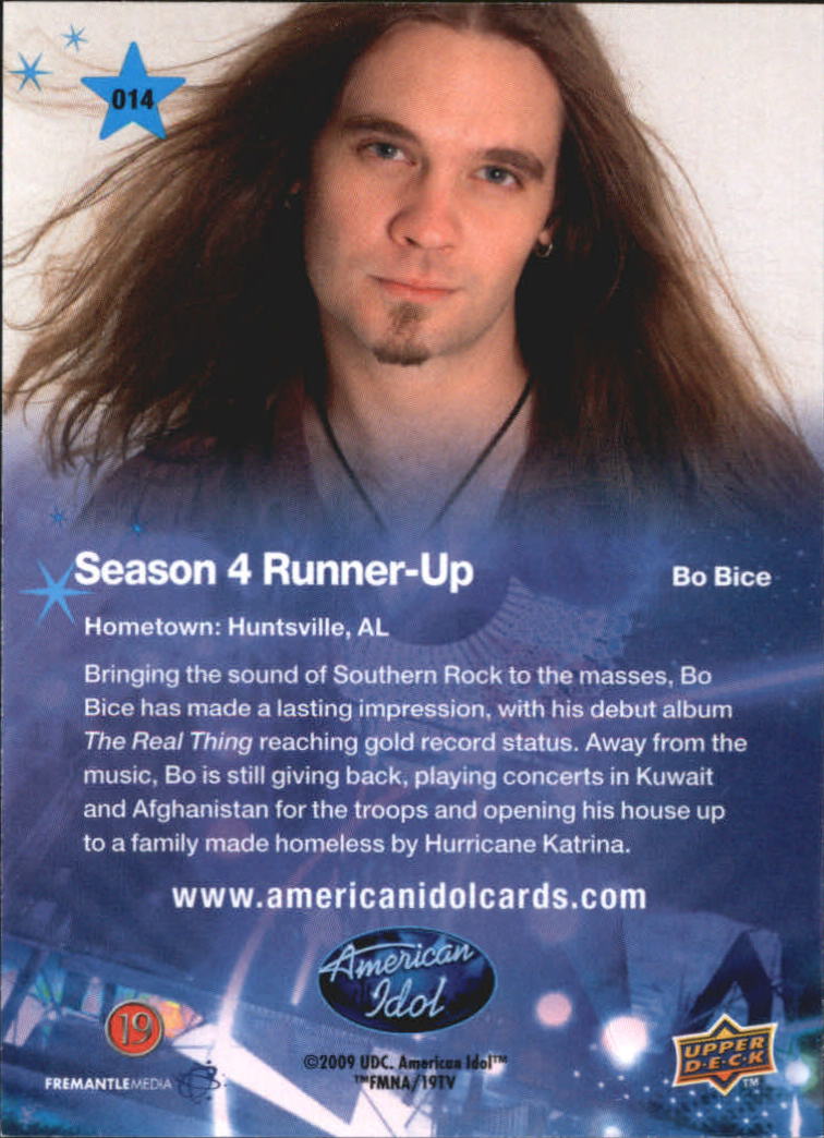 American Idol Season Eight (2009 Upper Deck) "Main Set" Cards - Picture 27 of 90