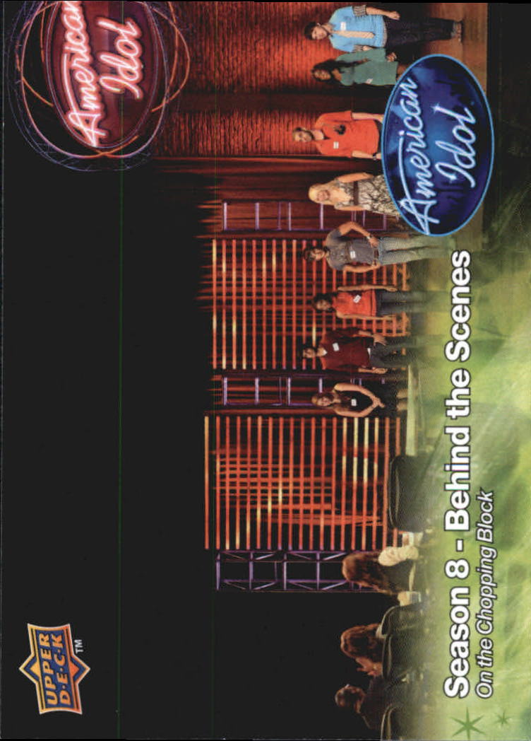 American Idol Season Eight (2009 Upper Deck) "Main Set" Cards - Picture 52 of 90