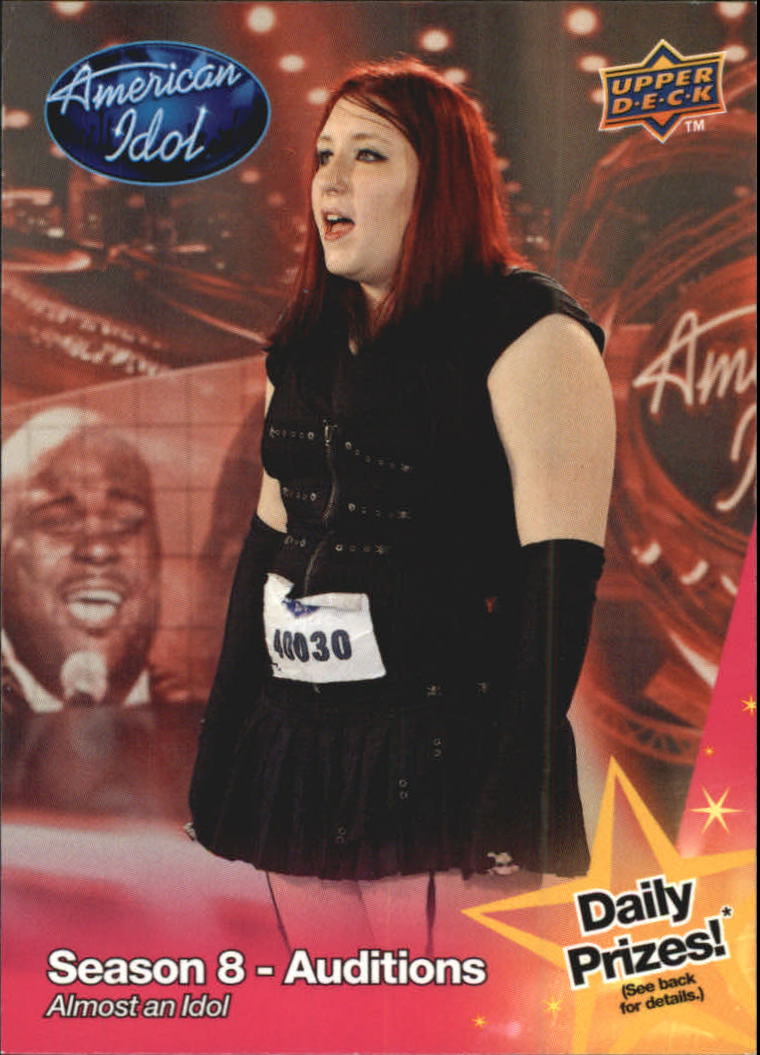American Idol Season Eight (2009 Upper Deck) "Main Set" Cards - Picture 62 of 90