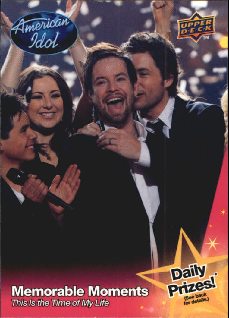 American Idol Season Eight (2009 Upper Deck) "Main Set" Cards - Picture 68 of 90