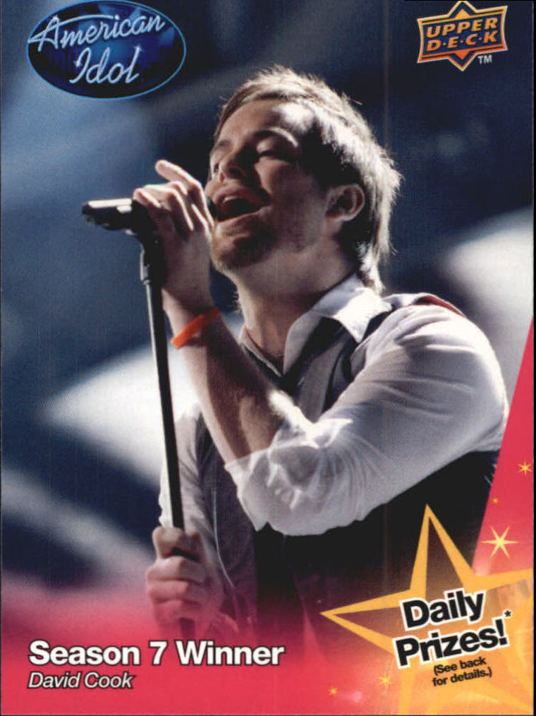 American Idol Season Eight (2009 Upper Deck) "Main Set" Cards - Picture 76 of 90