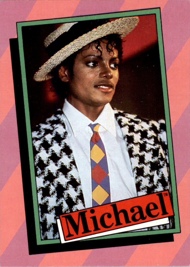 1984 Topps Michael Jackson #1 Success and Michael Jackson
