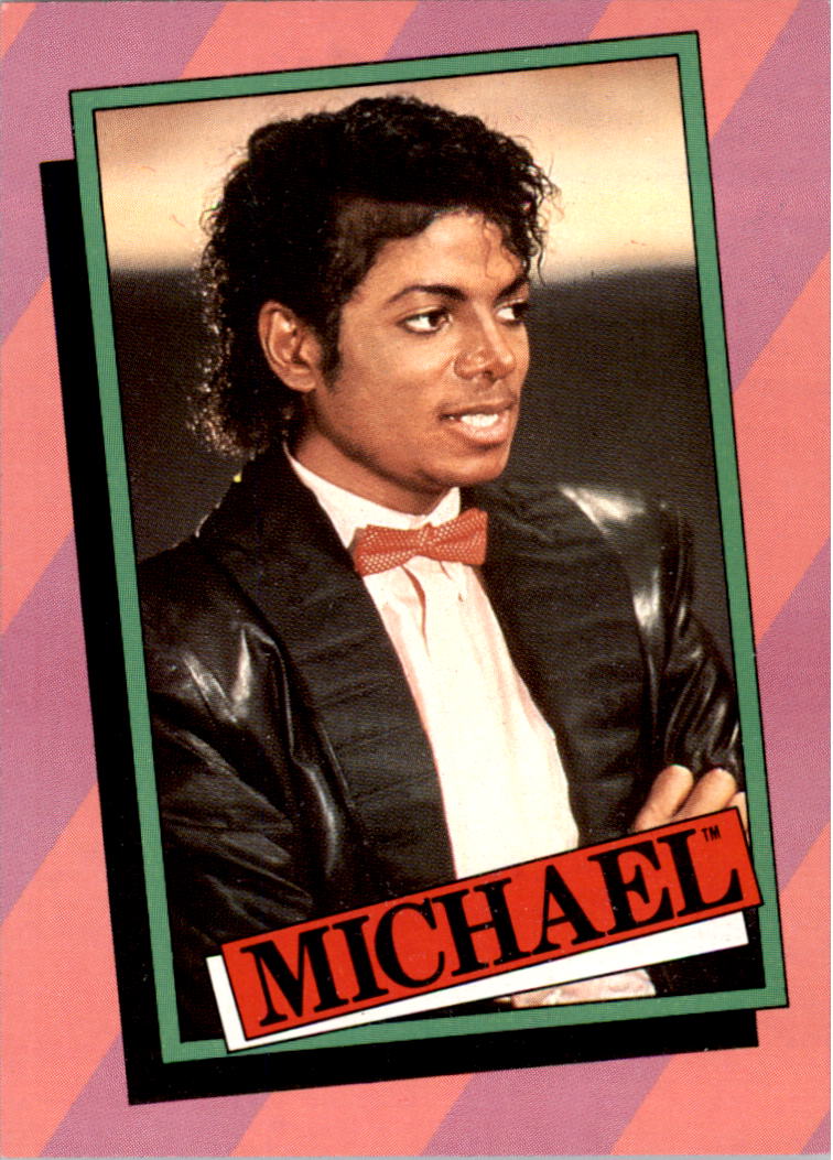 1984 Topps Michael Jackson #6 The Jackson 5 recorded numerous