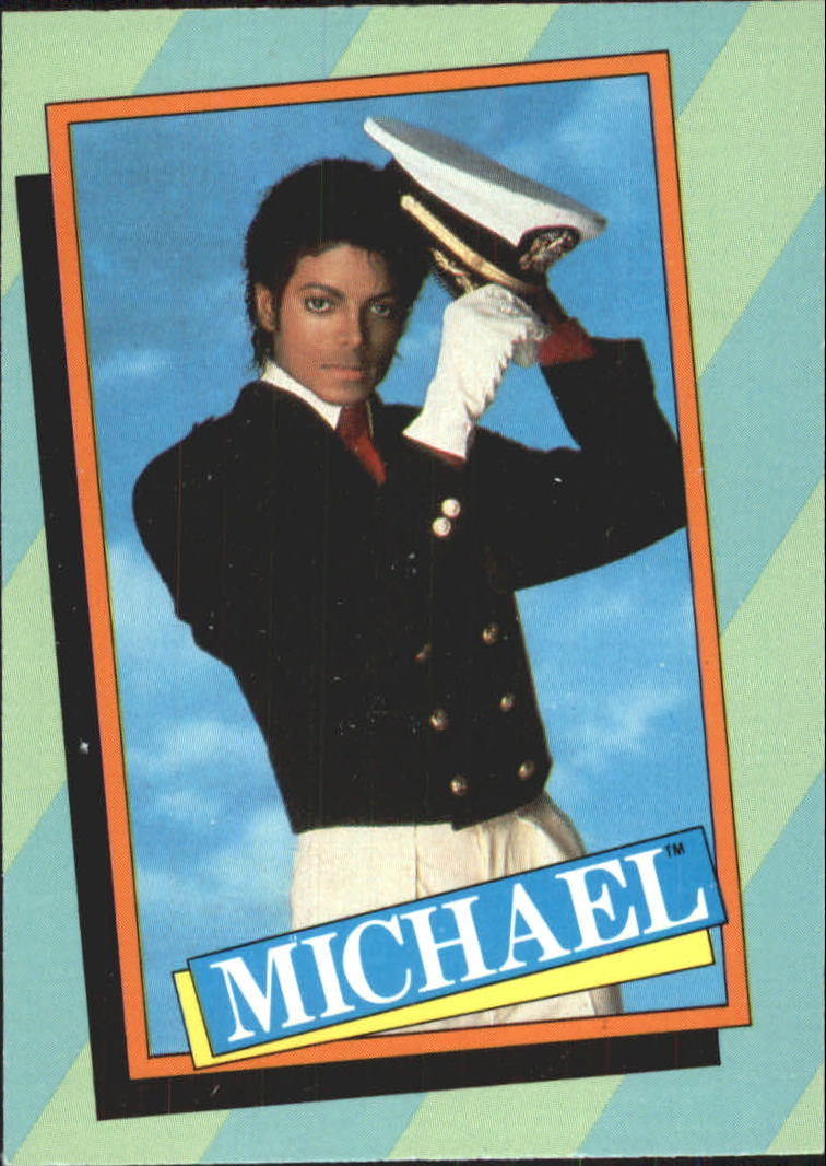 1984 Topps Michael Jackson #48 What church is Michael a member