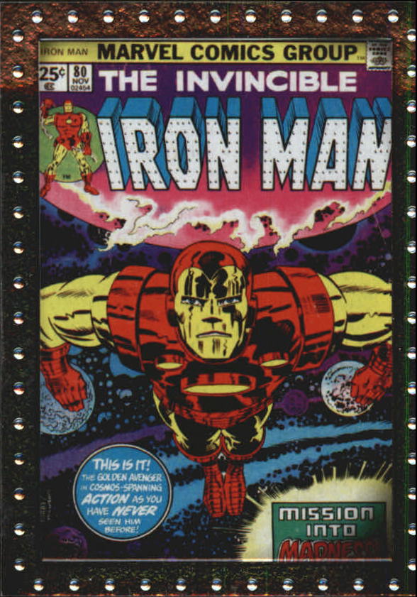 2010 Upper Deck Iron Man 2 Classic Covers #CC6 Iron Man #80