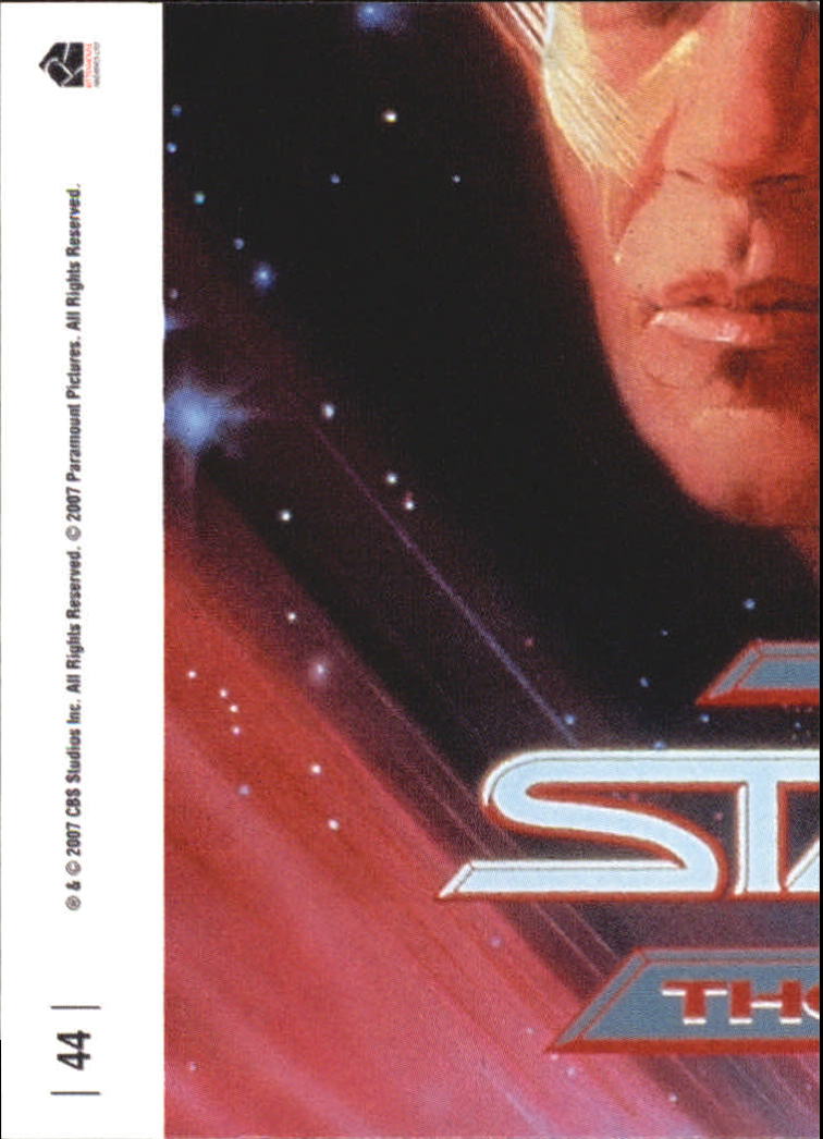 2007 Rittenhouse Complete Star Trek Movies #44 Star Trek V: The Final Frontier back image