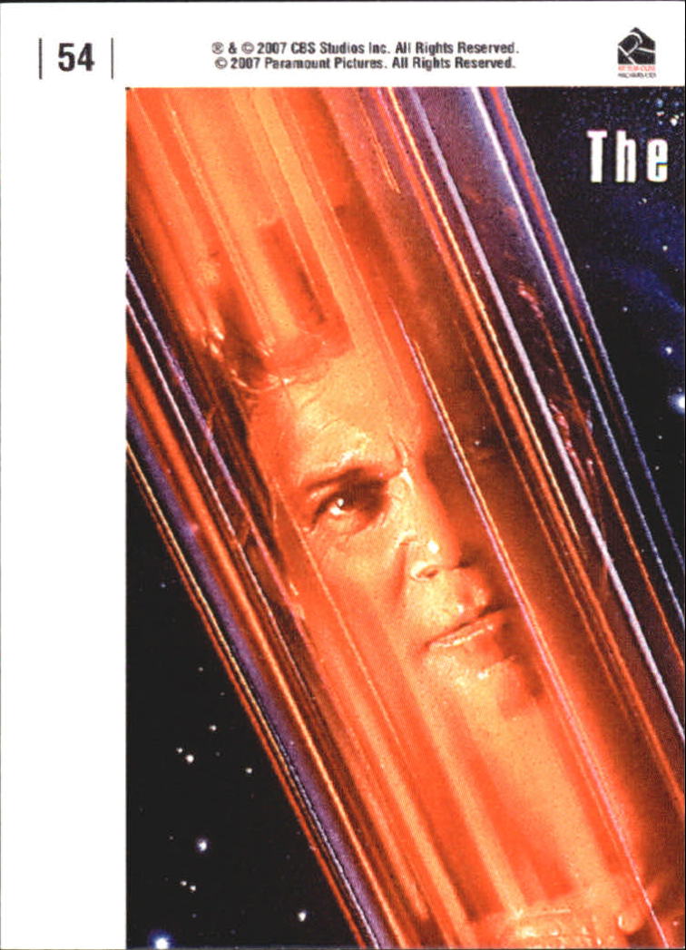 2007 Rittenhouse Complete Star Trek Movies #54 Star Trek VI: The Undiscovered Country back image