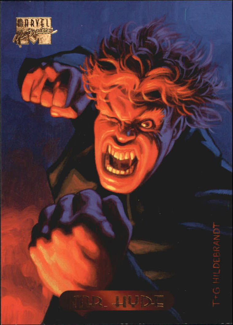 1994 Fleer Marvel Masterpieces #77 Mr. Hyde