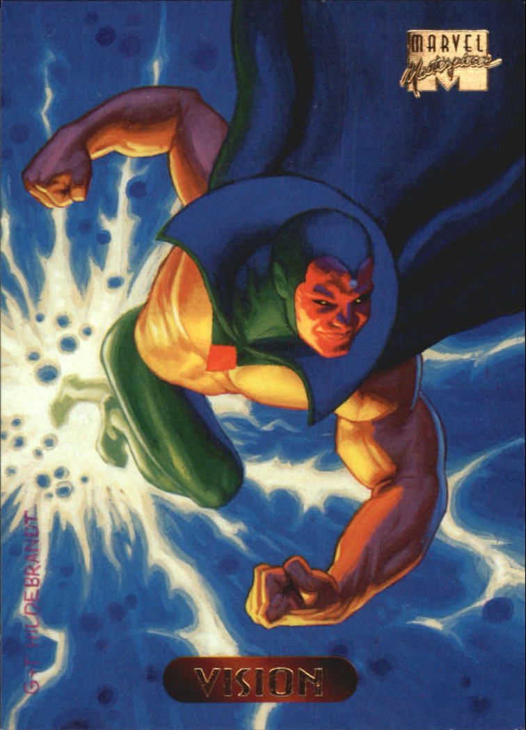 1994 Fleer Marvel Masterpieces #132 Vision