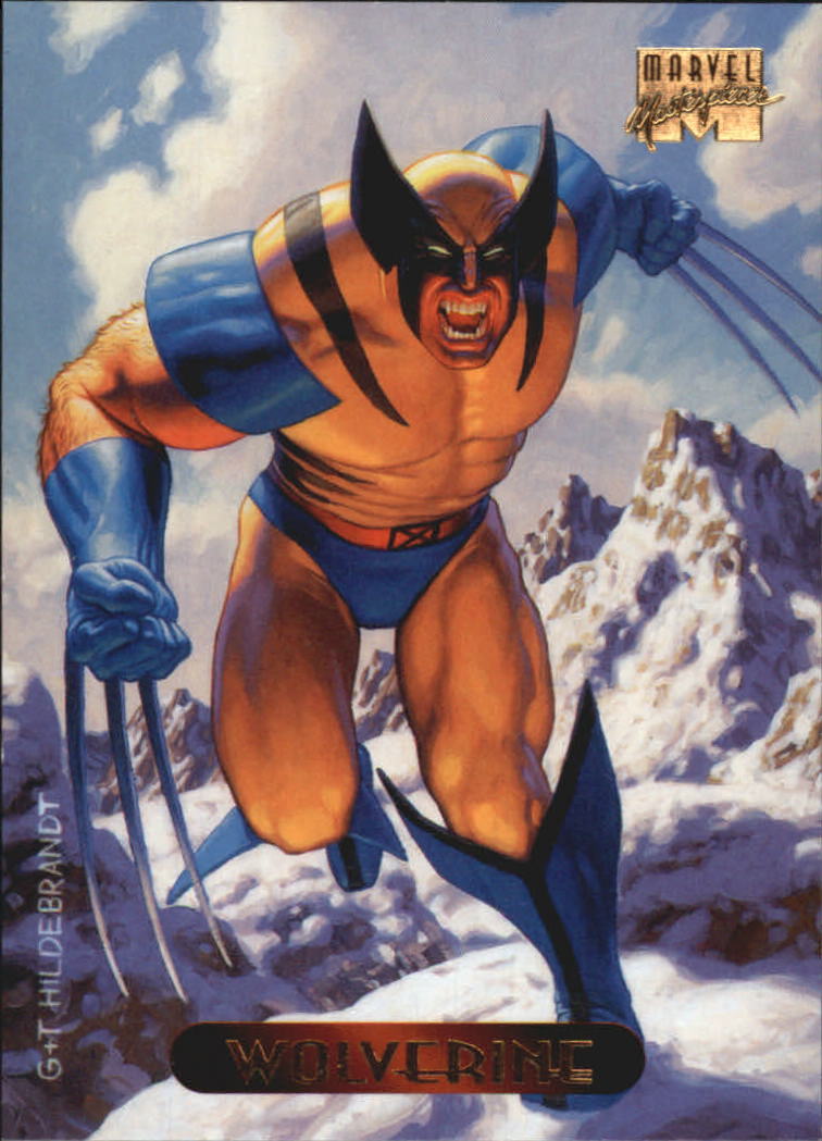 1994 Marvel Masterpieces #137 Wolverine - NM-MT 1994 Marvel Masterpieces #137 Wolverine - NM-MT