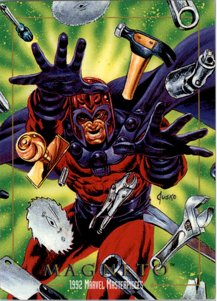 1992 SkyBox Marvel Masterpieces #49 Magneto