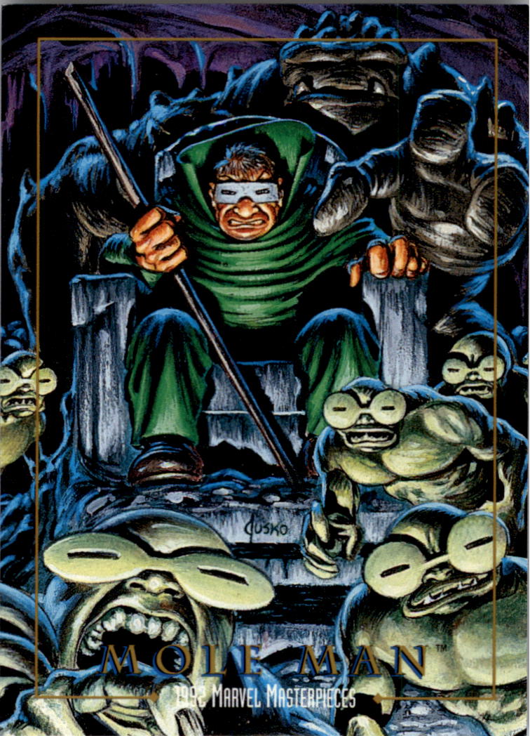 1992 Marvel Masterpieces #52 Mole Man - NM-MT