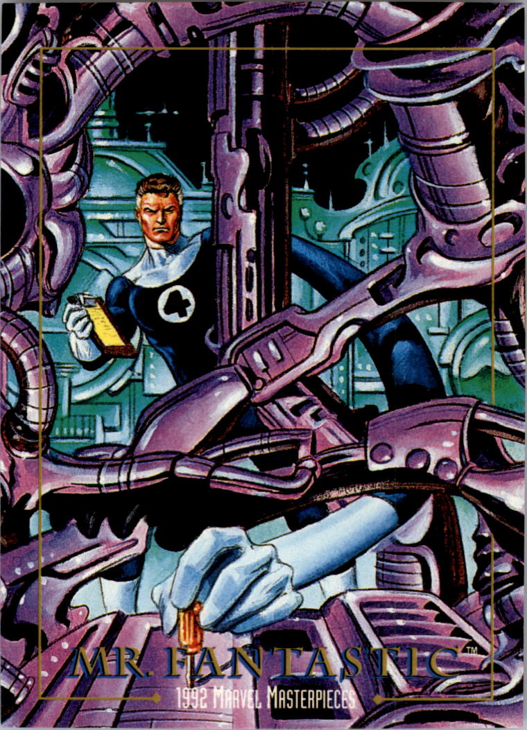 1992 Marvel Masterpieces #59 Mr. Fantastic - NM-MT