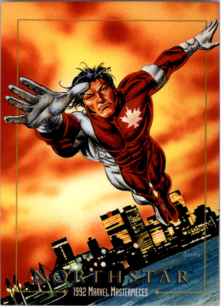 1992 SkyBox Marvel Masterpieces #69 Northstar