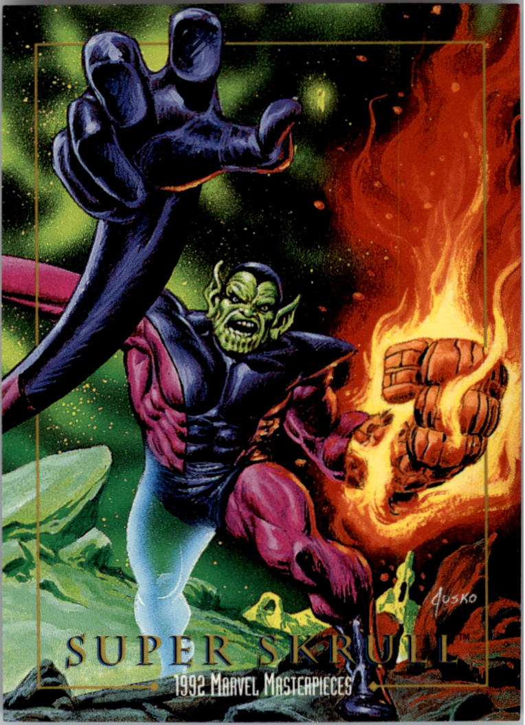 1992 SkyBox Marvel Masterpieces #84 Super Skrull