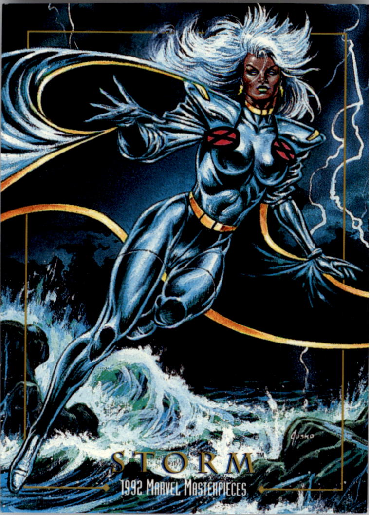 1992 SkyBox Marvel Masterpieces #86 Storm