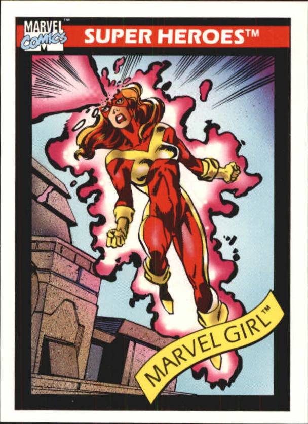 1990 Impel Marvel Universe I #9 Marvel Girl