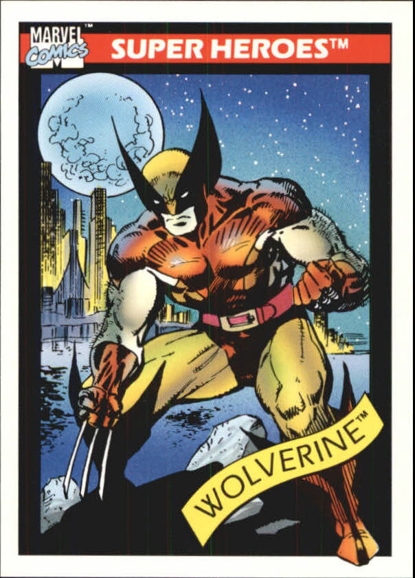1990 Impel Marvel Universe I #10 Wolverine