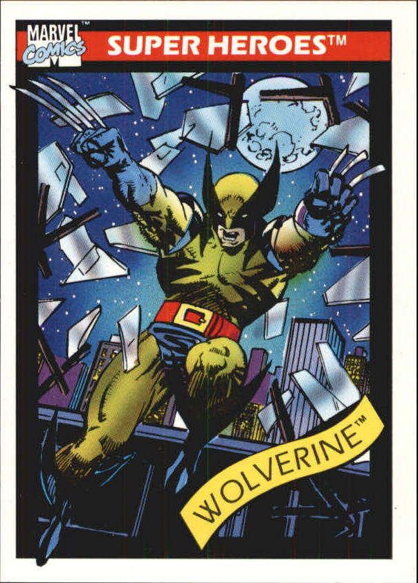 1990 Impel Marvel Universe I #23 Wolverine