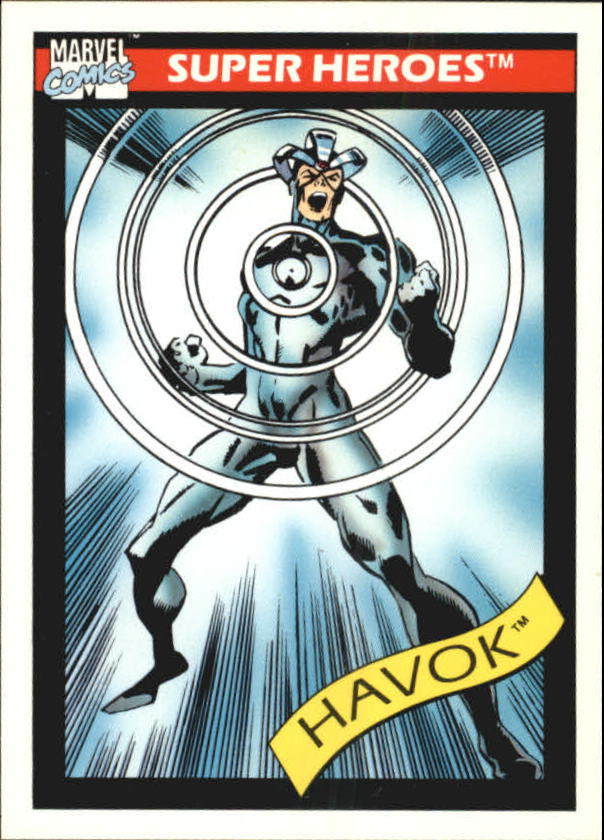 1990 Impel Marvel Universe I #35 Havok